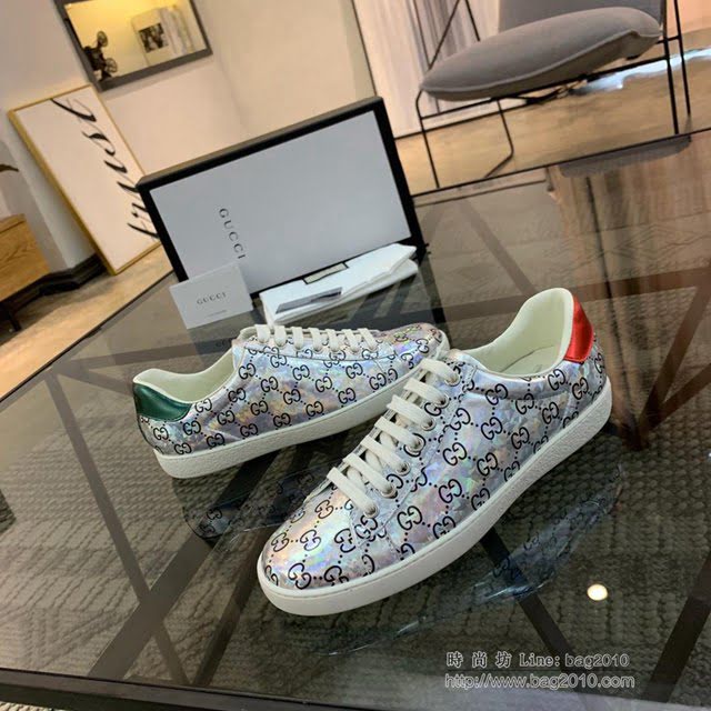 GUCCI男鞋 古馳定制牛皮鞋 頂級代購 男士2019專櫃同步 Gucci休閒鞋 男女同款  hdnx1000